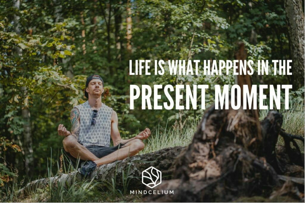 Meditatie helpt je om in het huidige moment te leven