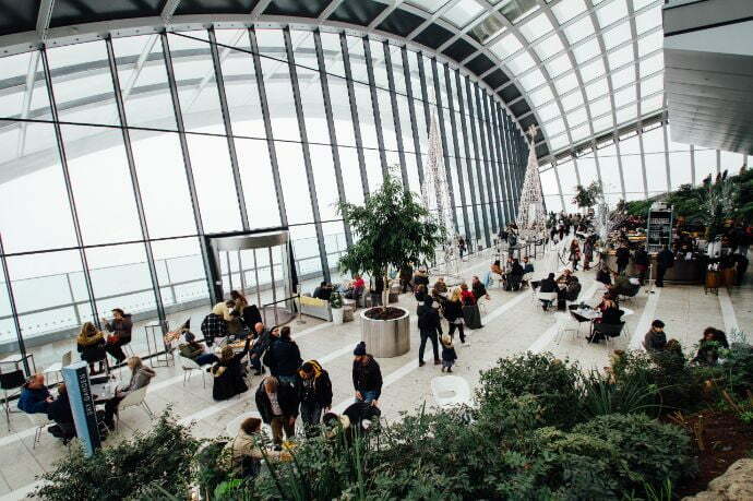Deze vorm van biophilia is het meest natuurlijk, omdat je echte natuur gebruikt