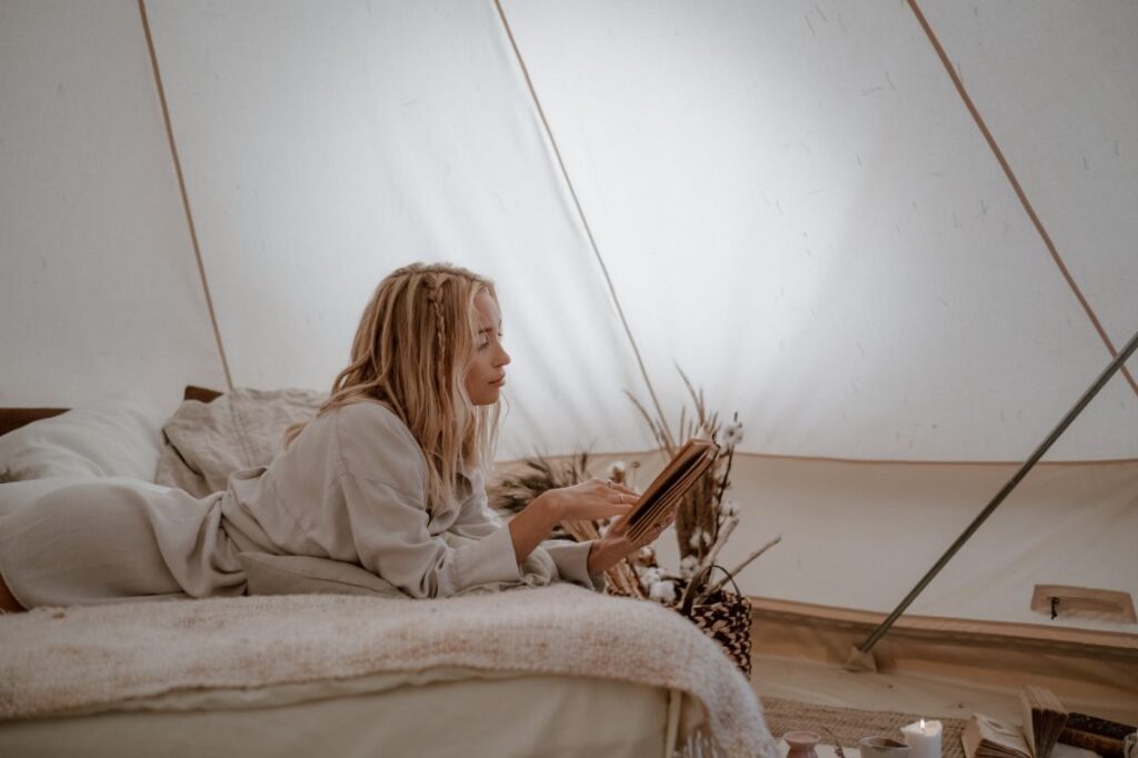 Lezen voor je naar bed gaat is goed